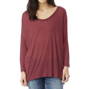 Dolman Cotton Modal Top, XS/S